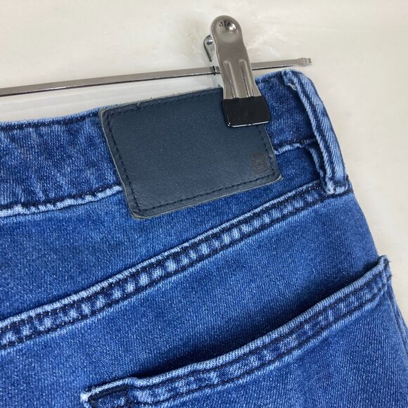 Bonobos Mens Size 30x30 Blue Athletic Fit Stretch Blue Jeans Med Wash - Picture 5 of 7